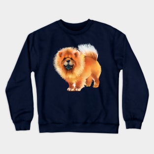 Chow chow dog Crewneck Sweatshirt